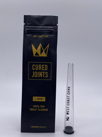 West Coast Cure Pre Roll Joint Tube & Bag